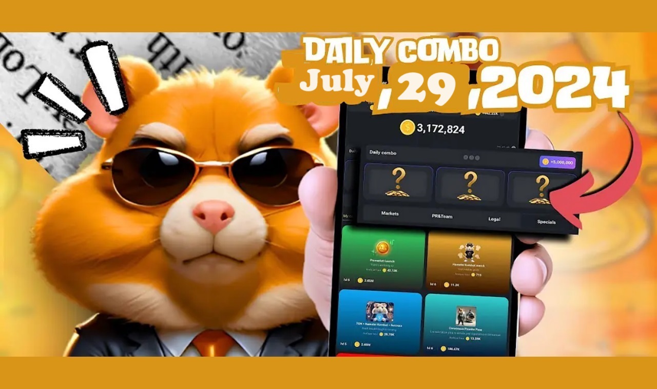 Hamster Kombat Daily Combo Cards Today 29 July