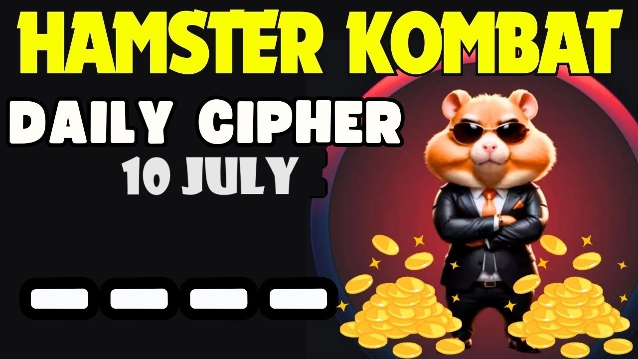 Hamster Kombat Daily Cipher Code Today 10 July