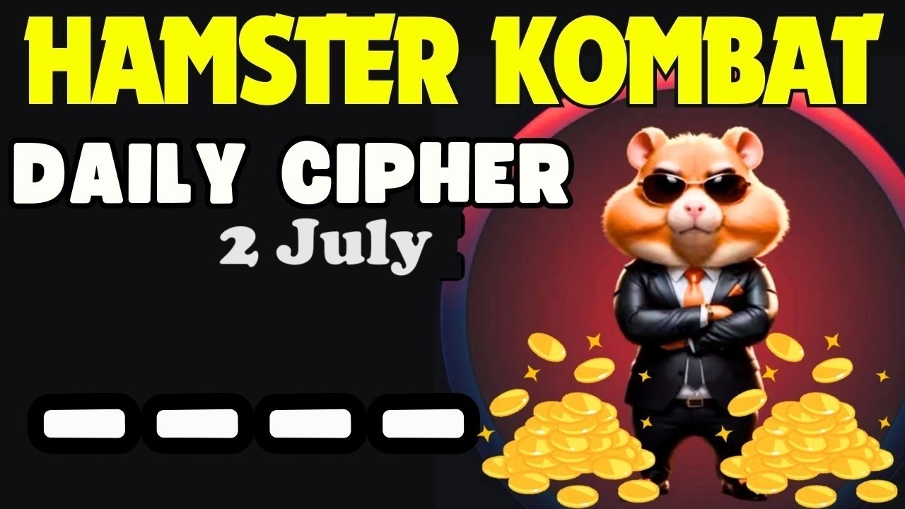 Today Hamster Kombat Daily Cipher Code 2 July