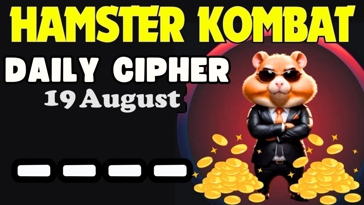Hamster Kombat Daily Cipher Code August 19