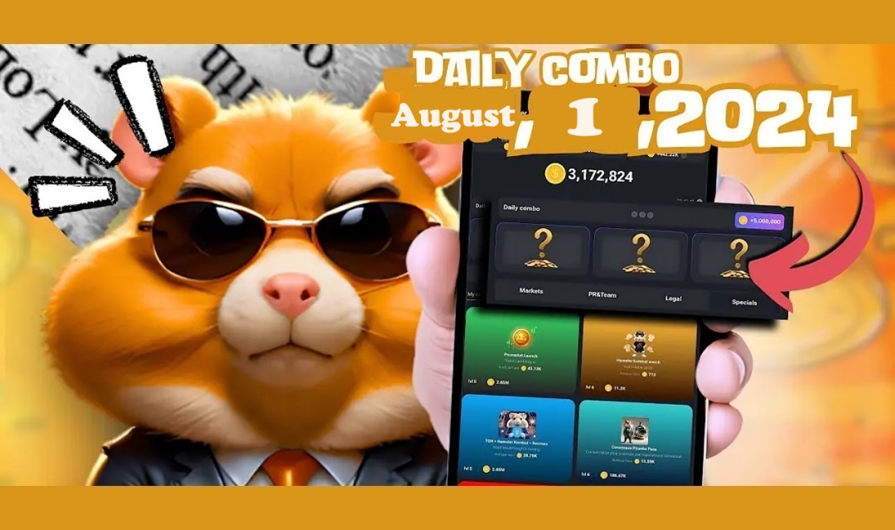 Hamster Kombat Daily Combo Cards Today 1 August