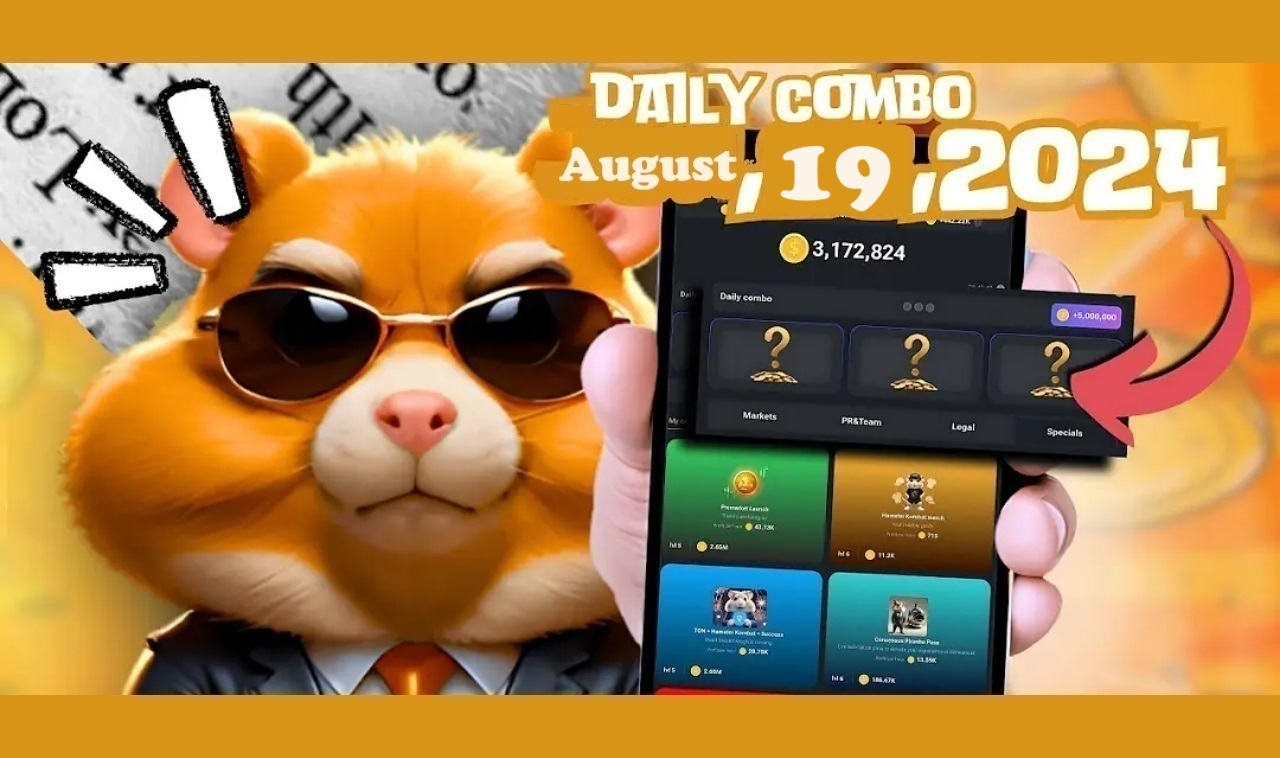 Hamster Kombat Daily Combo Cards August 19