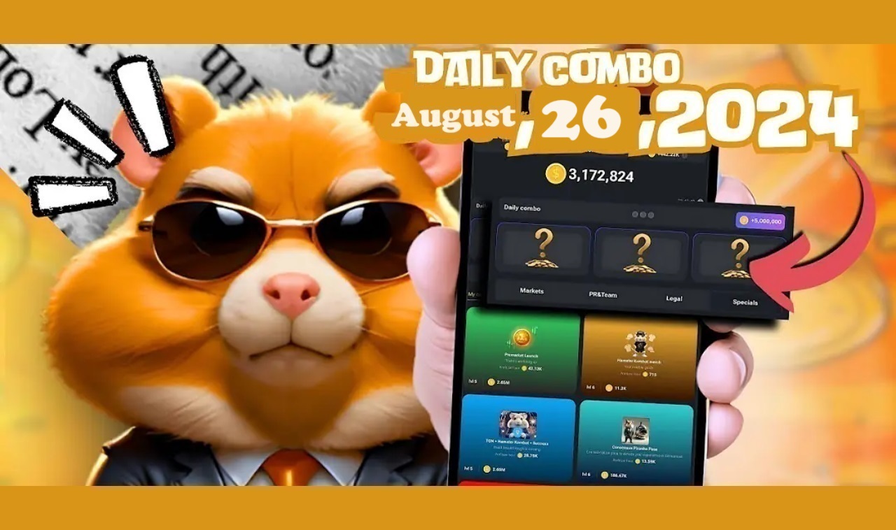 Hamster Kombat Daily Combo Cards August 26