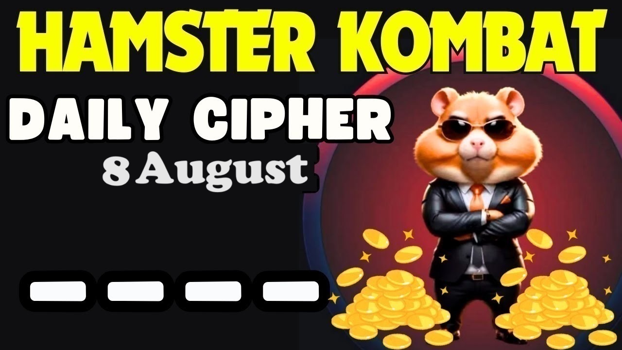 Hamster Kombat Daily Cipher Code Today August 8