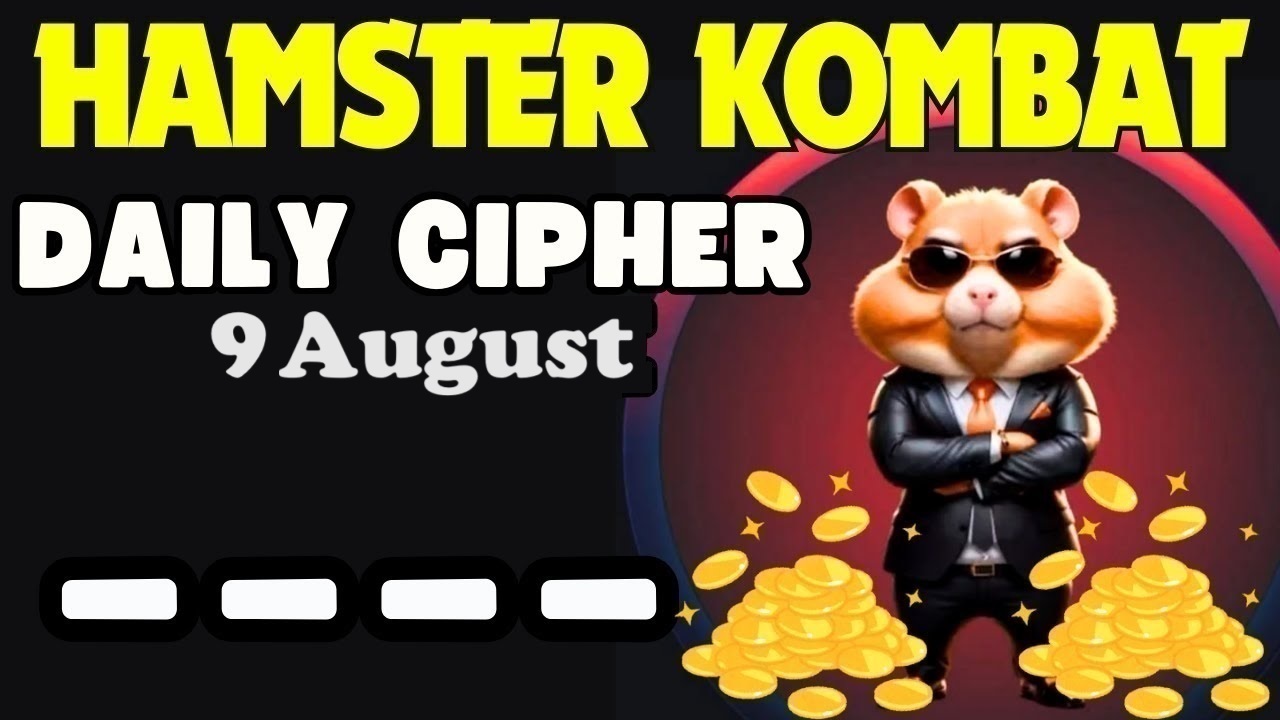 Hamster Kombat Daily Cipher Code Today August 9